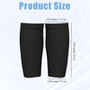 2 Pairs Soccer Shin Guard Sleeves,Double-Layer Breathable Fixed Leg Sleeve