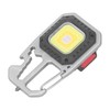 Keychain Work Light USB Charging Portable Pocket LED Flashlight Multifunctional