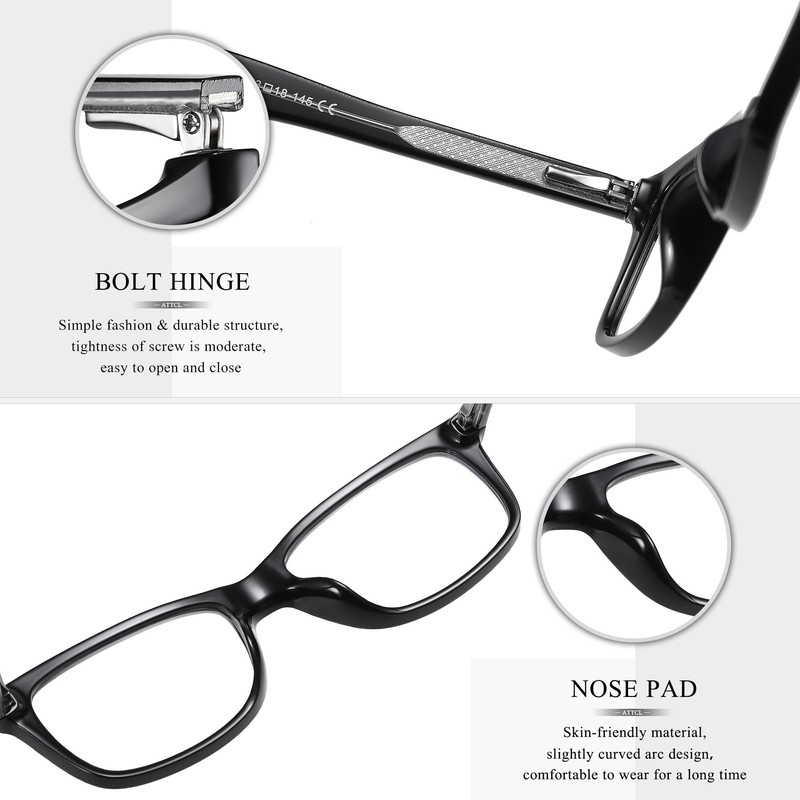 ATTCL Blue Light Filter Glasses Without Prescription Computer Glasses Gaming