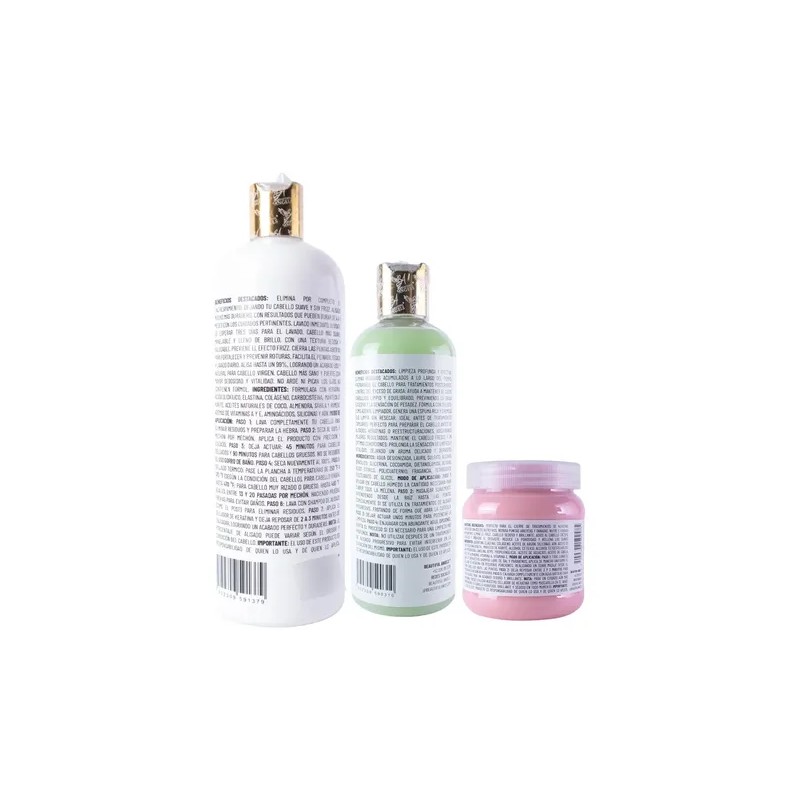 Kit Japonesa Silver 1l, Sellador 250ml, Shampoo Lp 500ml