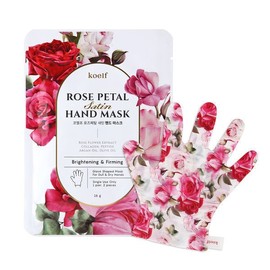Koelf 로즈페탈 새틴 핸드 마스크 Rose Petal Satin Hand Mask