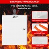 SecuCaptain Emergency Fire Blanket for Home - 2 Pack 47.2"x71"