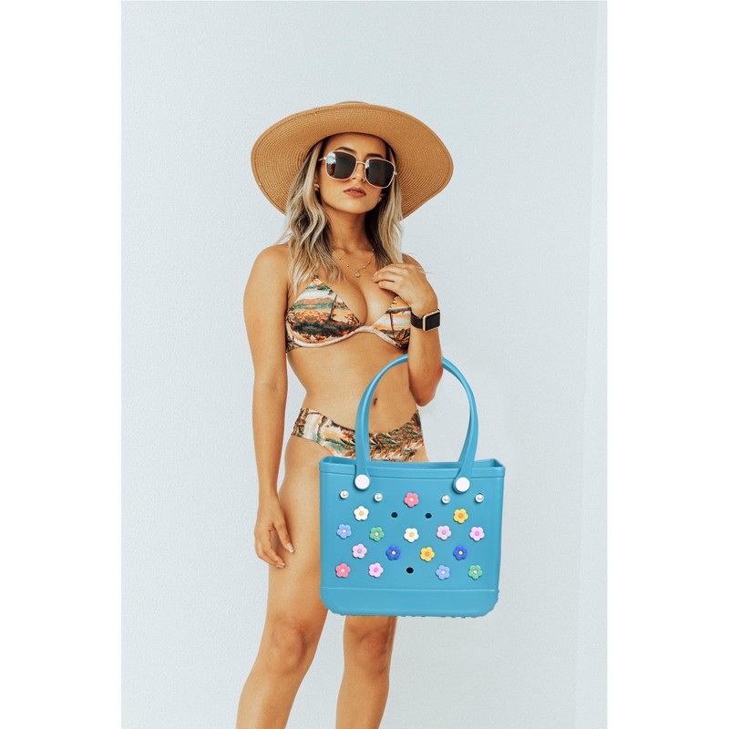 SWIMEE Charms for Bogg Bags and Simply Southern Totes, Decorative