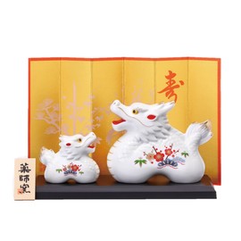 Yakushigama 2024 Chinese Zodiac Hakushiyo Lucky Tatsu (Shochikubai, Parent and Child)