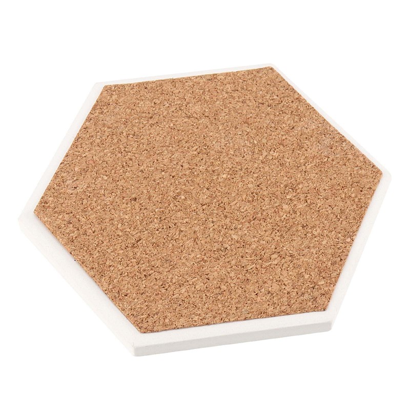 SEUNMUK 32 Pack 4.3 Inch White Ceramic Tiles for Crafts
