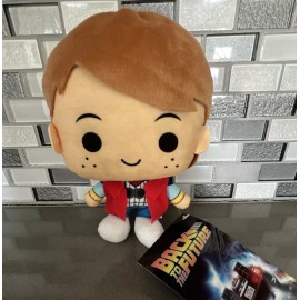 Universal Pictures Back to the Future Marty McFly & Doc Brown Plush Chibi Set Of 2 / 7”/ BRAND NEW