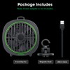 VIVOSUN AeroWave D4, 4” Grow Tent Clip Fan with Detachable
