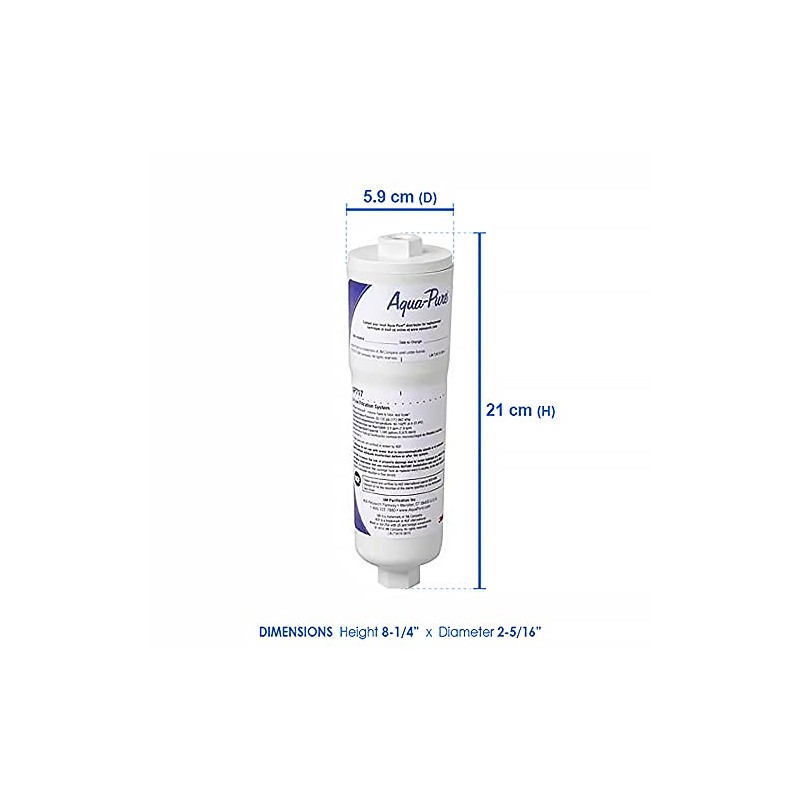 AP717 Aqua Pure Triple Action Inline Filter