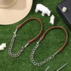 Misdary 2 Pcs Goat Show Collar Adjustable Iron Goat Chain