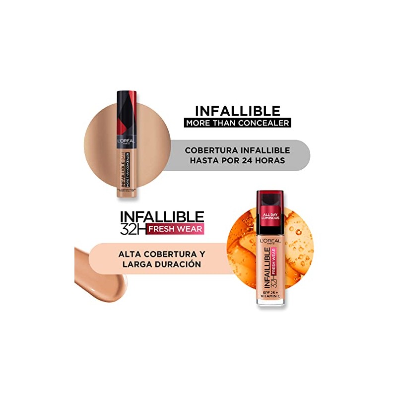 L'Oreal Paris, Infallible Kit Base De Maquillaje Y Corrector