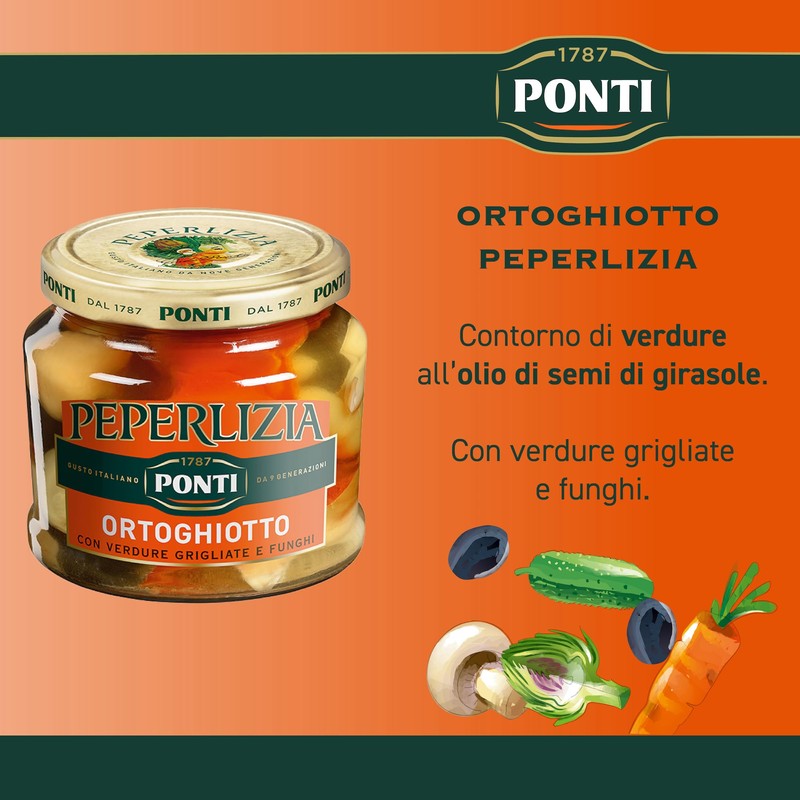 Ponti Peperlizia L'Ortoghiotto, 330g