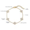 Electric Picks Camilla Clover Bracelet - 14kt Gold Plated Bracelet