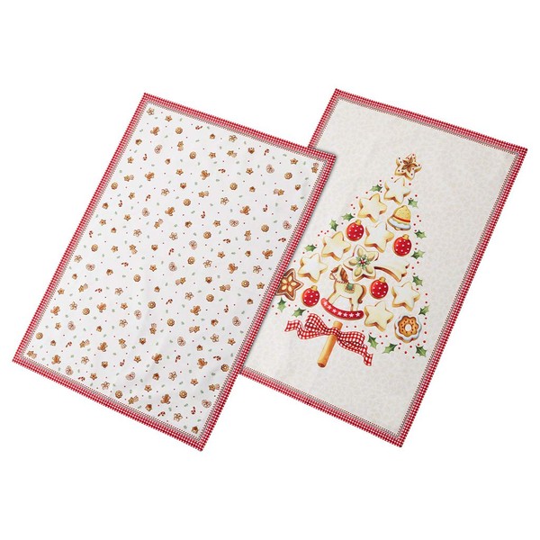 Villeroy & Boch Winter Bakery Delight Kitchen Towels, 50 x