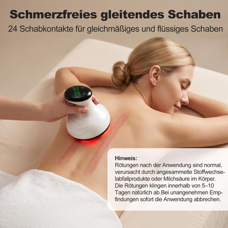 Cellulite Massager Lymphatic Drainage Device Electric Vacuum Cupping