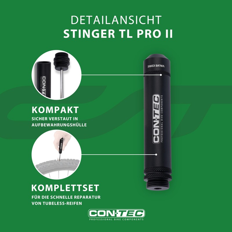 CONTEC Bicycle Repair Kit Complete Kit Repair Kit Bicycle Tubeless