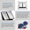 Xhtechnology 2 Gang Aluminum Rocker Switch Panel - 12V/24V Switch