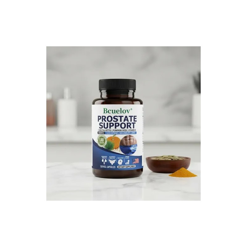 Cápsulas De Saw Palmetto Semillas De Calabaza Vitamina E