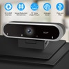 NIVEOLI Webcam 2K with Microphone and Webcam Cover Plug and