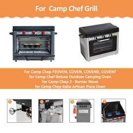 Roadtrip - Regulador de parrilla de gas propano para Coleman, para Coleman Roadtrip Le Lx LXX LXE Grills, repuesto C001, 5010000743, 9942A5251, compatible con Coleman Grill serie 9949, etc