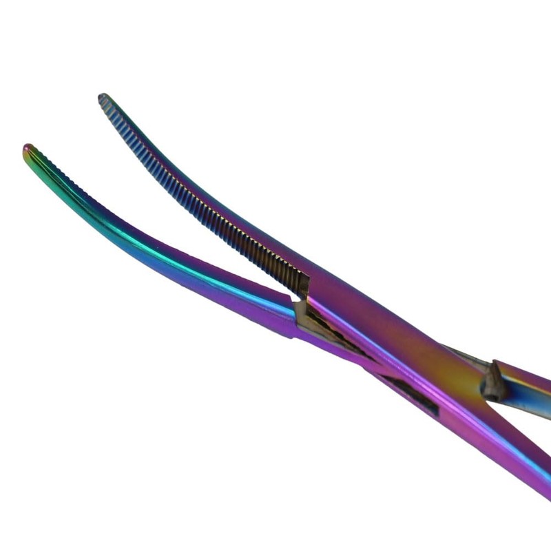 Ori Fishing Gear Fishing Pliers Needle Remover Rainbow Forceps 7.1