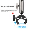 TLEVZKM Tool-Free 360° Ball Head Camera Mount - Rock-Solid Clamp
