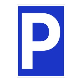 Parking Sign Dibond / Aluminium 3 mm Guest Parking Sign 200 x 300 mm Visitor