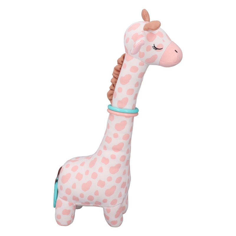 Plush Giraffe Teether Toy Fun Teether Design Cute Infant Plush