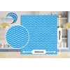 Sanisafe 100 Pack Blue LARGE All Purpose Cleaning Cloths -
