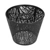 Wrought Iron Lampshade Carved Forest Tree Shaped E27 Mini Lamp