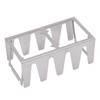 BBQ Skewer Rack Lightweight Portable Sturdy Structure Stainless Steel Wear