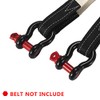 Anti-Rust 1/2" D Ring Bow Shackle Isolator 2 Pk Unbreakable
