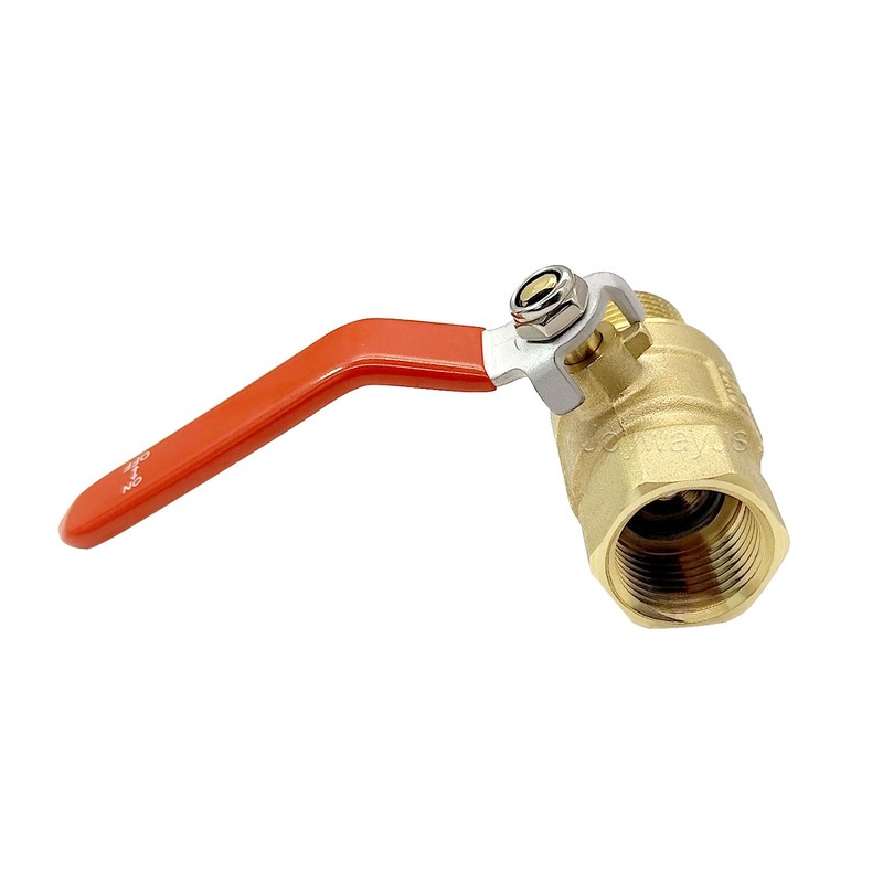 Joywayus Brass Garden Hose Shut Off Valve Full Flow, 3/4"GHT