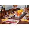 Fall Farmhouse Red Truck and Pumpkins Placemats, Hello Fall Set