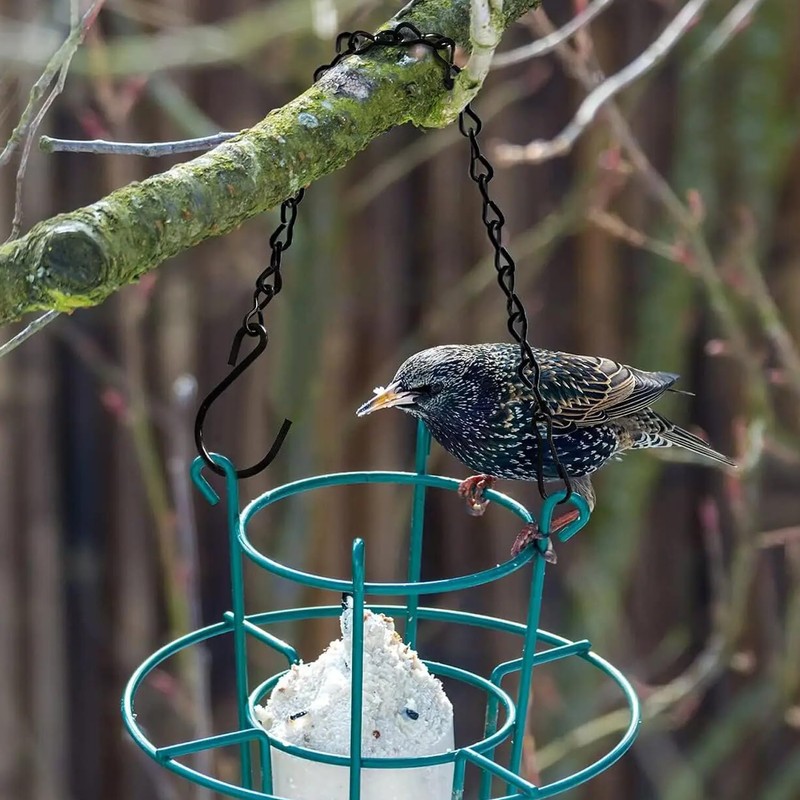 4 Pack Hanging Chain Set with Hooks for Bird Feeders,