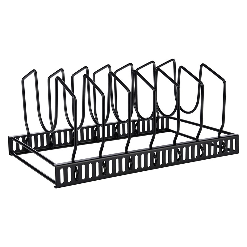 GRÄWE Stainless Steel Pot Lid Holder, Lid Holder for Drawers,