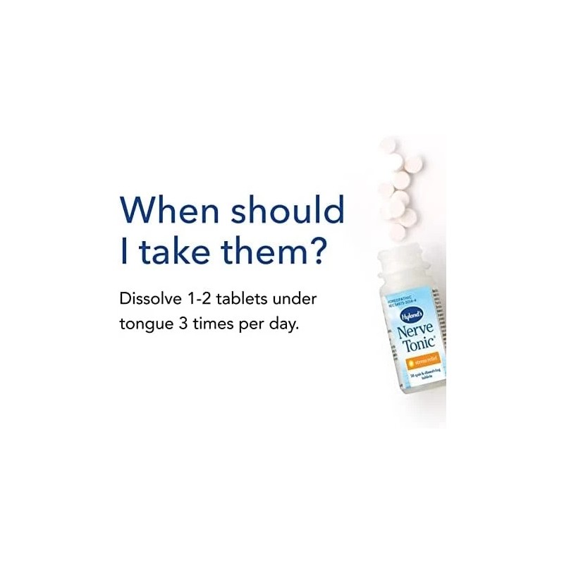 Des Not Apply Hylands Nerve Tonic Stress Relief Tablets Restlessness
