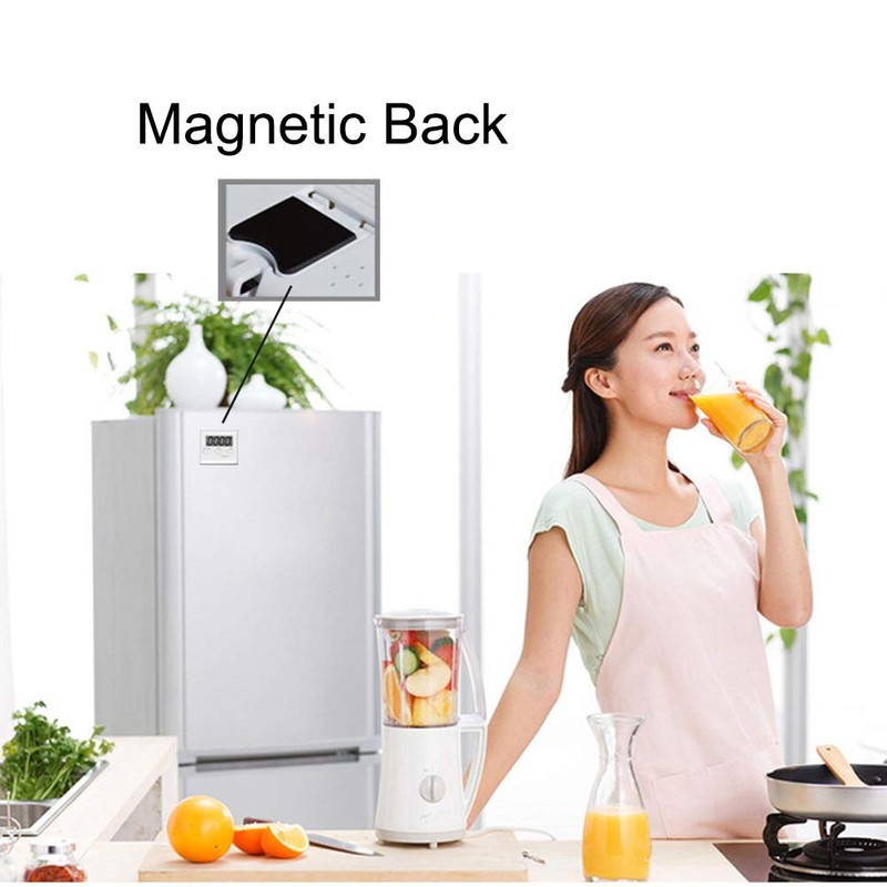 Kitchen Timer, INRIGOROUS Digital Kitchen Timer Magnetic Countdown Stopwatch Timer