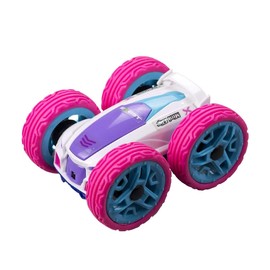 Silverlit rose EXOST Remote Controlled Car 360 Mini Flip 10 cm 2-Sided Driving Toy for Children from 5 Years Old 20243
