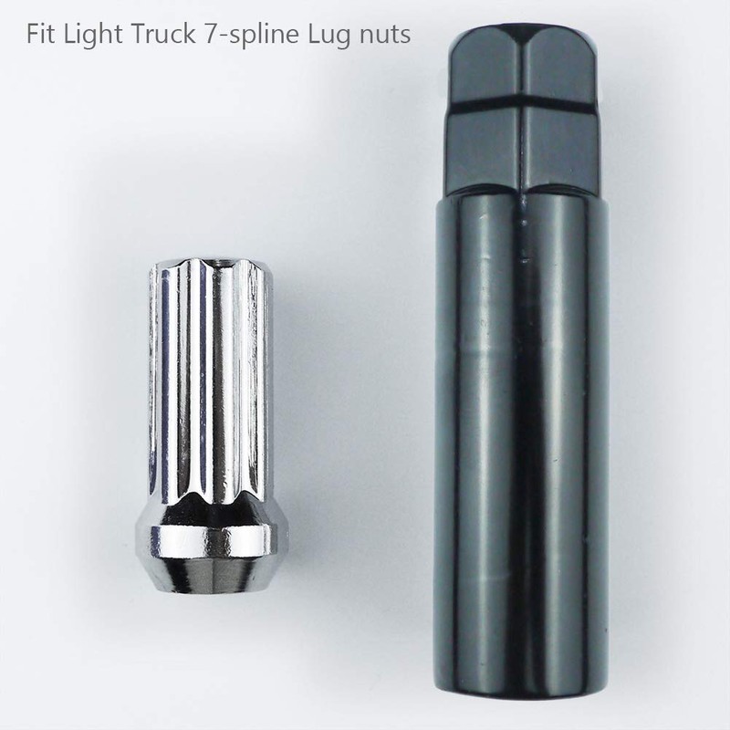 WHEEL CONNECT Lug Nuts Key for Spline Drive Lug Nuts