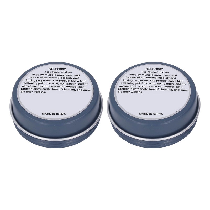2Pcs Soldering Flux Fast Tinning Insulated Rosin Solder Paste for