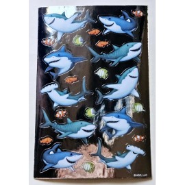 American Greetings Sharks / Sticker Single sheet.