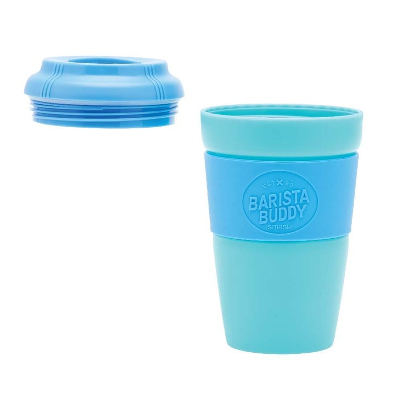 Smash Barista Buddy Reusable Coffee Cup 390ml Teal