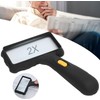 Magnifying Glass with Light, 7X Desktop Handheld Large Magnifying Glass,
