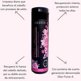 Shampoo Pro-active Mantenimiento De Procesos 400ml Oleios