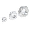 Hex Nuts M12 Pack of 6 Low Form DIN 439