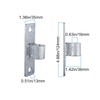Dailydanny Gate Hinge Wall Mount Gate Hinge for 5/8'' Pin