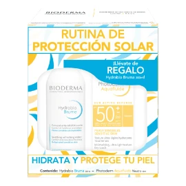 🌞💧 Bioderma Kit Protección Solar Photoderm FPS 50 + Hydrabio Bruma Refrescante 🌿✨