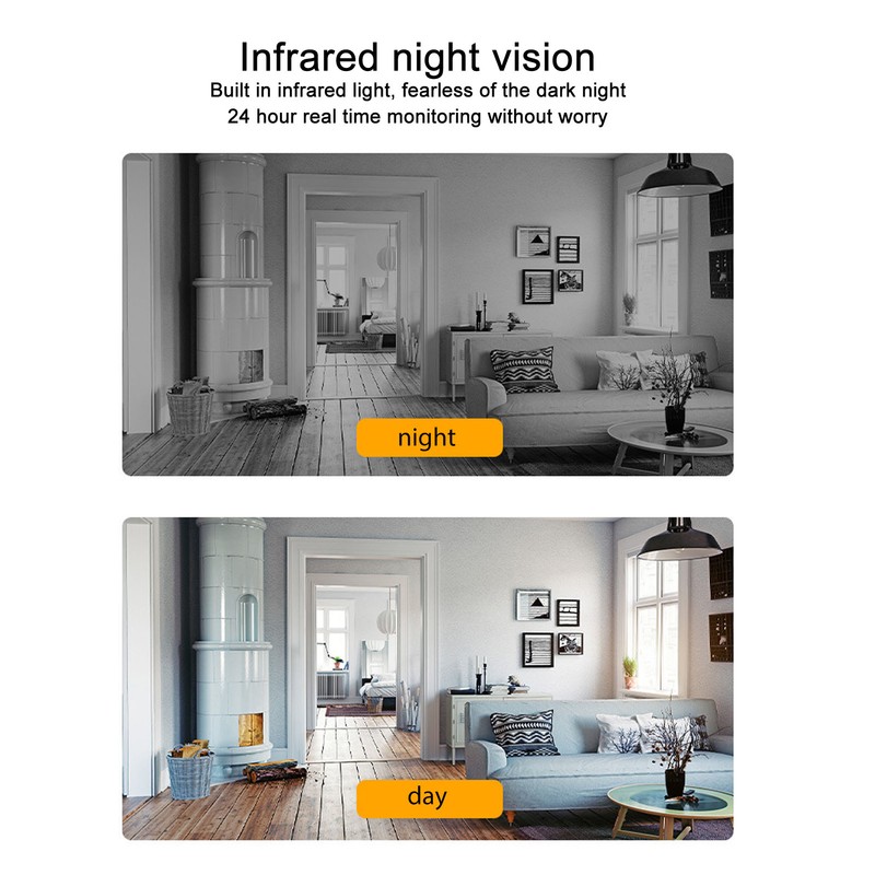 HD 1080P Home Security Camera 360 Degree Panoramic Camera 5G