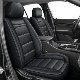 Car Seat Covers Fit for Buick Encore GX:2024 2025 Compatible with Sport Touring Preferred Avenir Waterproof Faux Leather Automotive Seat Covers Vehicle Cushion Compatible Airbag(5 Seats,Black)