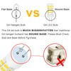 DUMILOO G4 LED Bulb 4W 6000K Daylight White 12V AC/DC